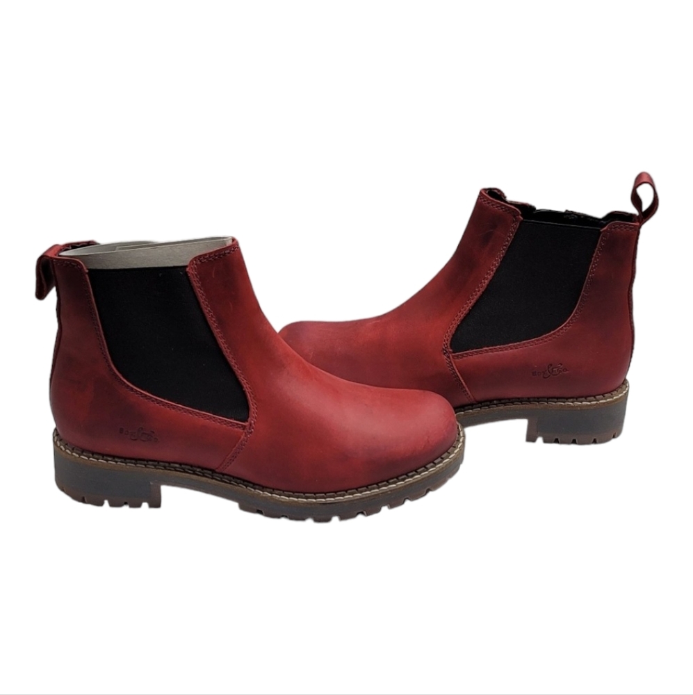 BOS.& CO. CORRIN RED Saddle Leather